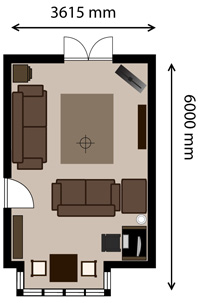 living rm floorplan